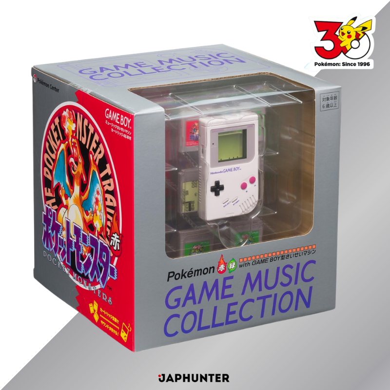 Pokémon Red & Green Game Music Collection with Game Boy-Style Player (JPN)