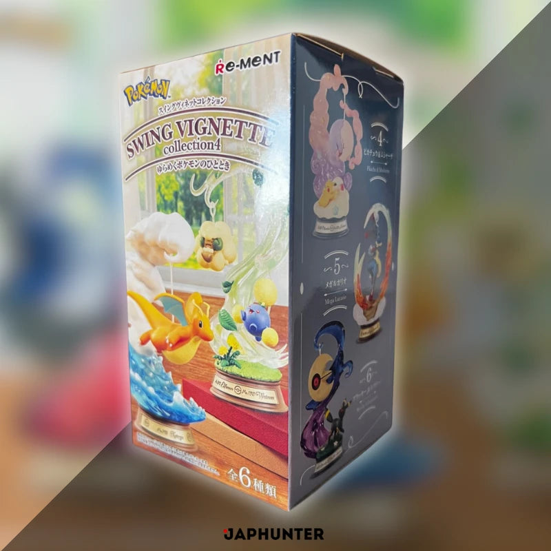 Pokémon Swing 4 – Boîte surprise exclusive Re-Ment Japon