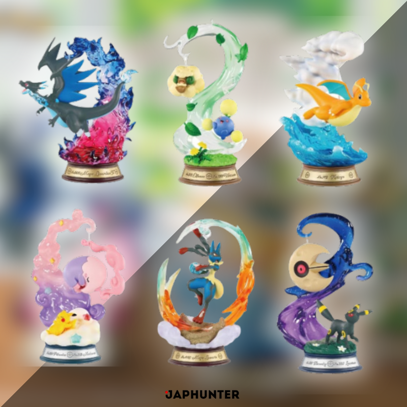 Pokémon Swing Vignette Collection 4 – Re-Ment Japan Exclusive Blind Box figures