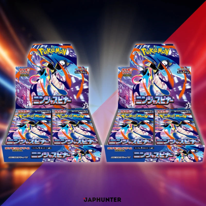 Pokémon Ninja Spinner Display (M4) Japonais