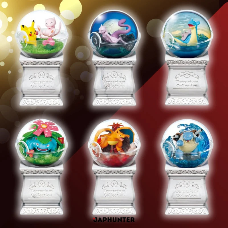 Pokémon Terrarium Collection 15 – Boîte mystère Re-Ment (1 figurine aléatoire à l'intérieur)