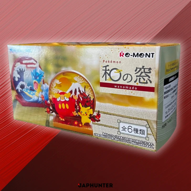 Pokémon Re-Ment Wanomado – Série japonaise, produit officiel (1 aléatoire)