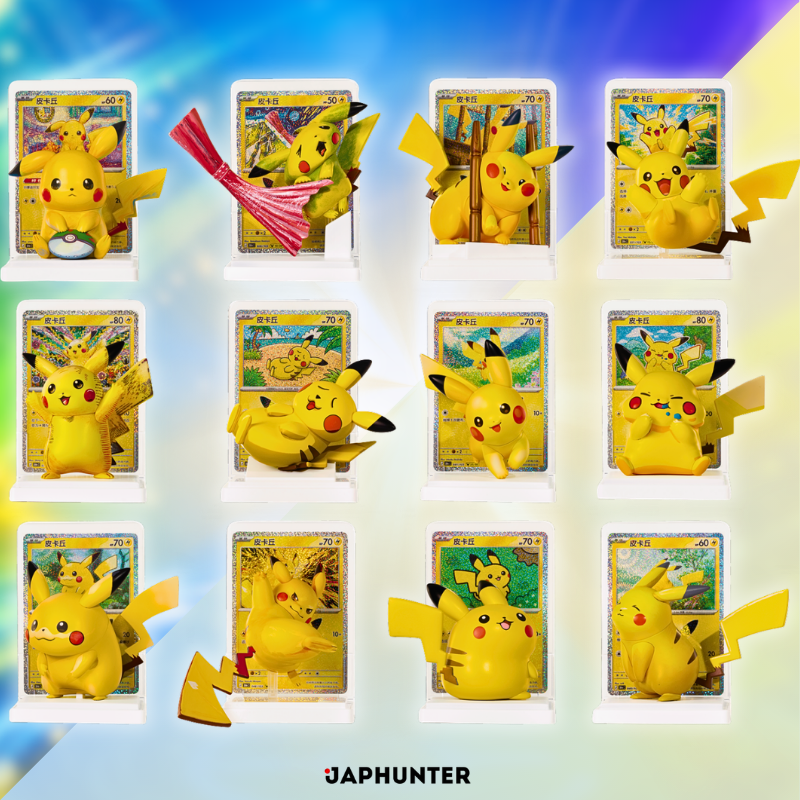 Pokémon 30th Anniversary Pikachu Dream Painting Vol. 4 Figure Set | Vereinfachte chinesische Edition | Blind Box oder Sealed Case