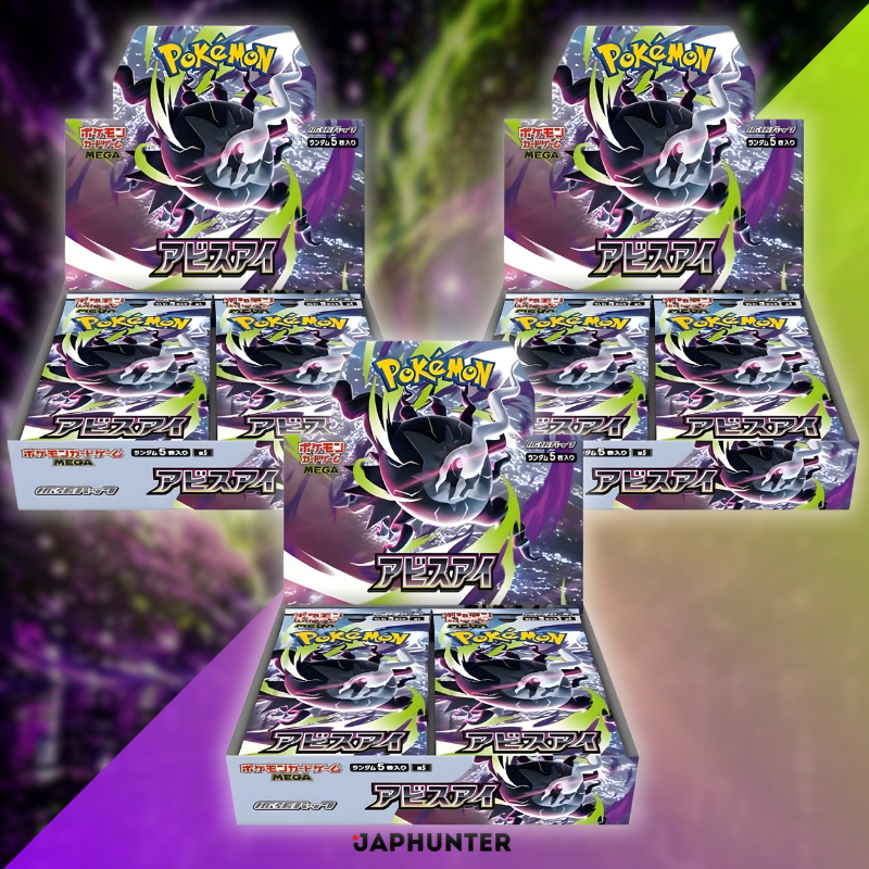 PREORDER) Pokémon Mega Abyss Eye Booster Box Display (M5)