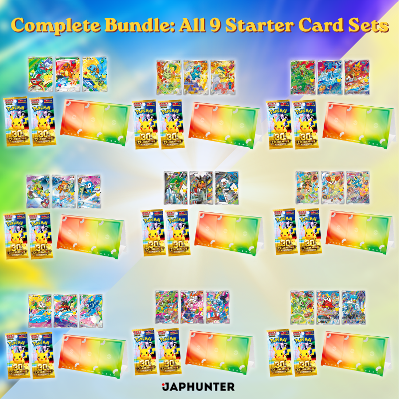 Pokémon Card Game MEGA – 30th CELEBRATION Card Set | Japanese Edition