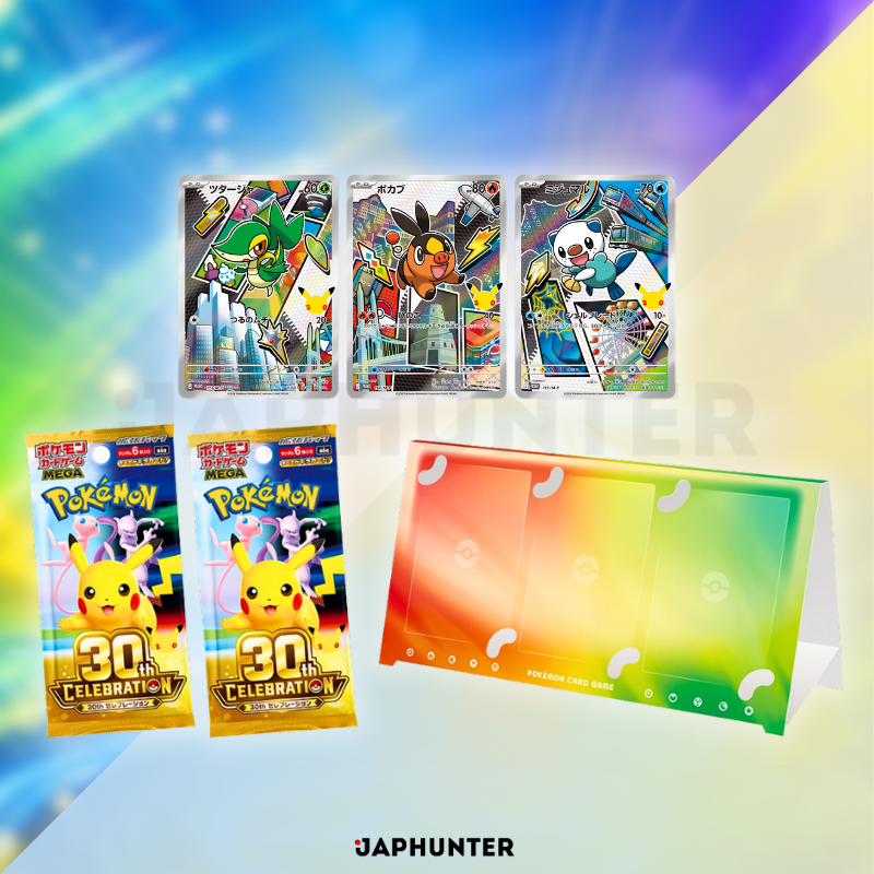 Pokémon Card Game MEGA – 30th CELEBRATION Card Set | Japanese Edition