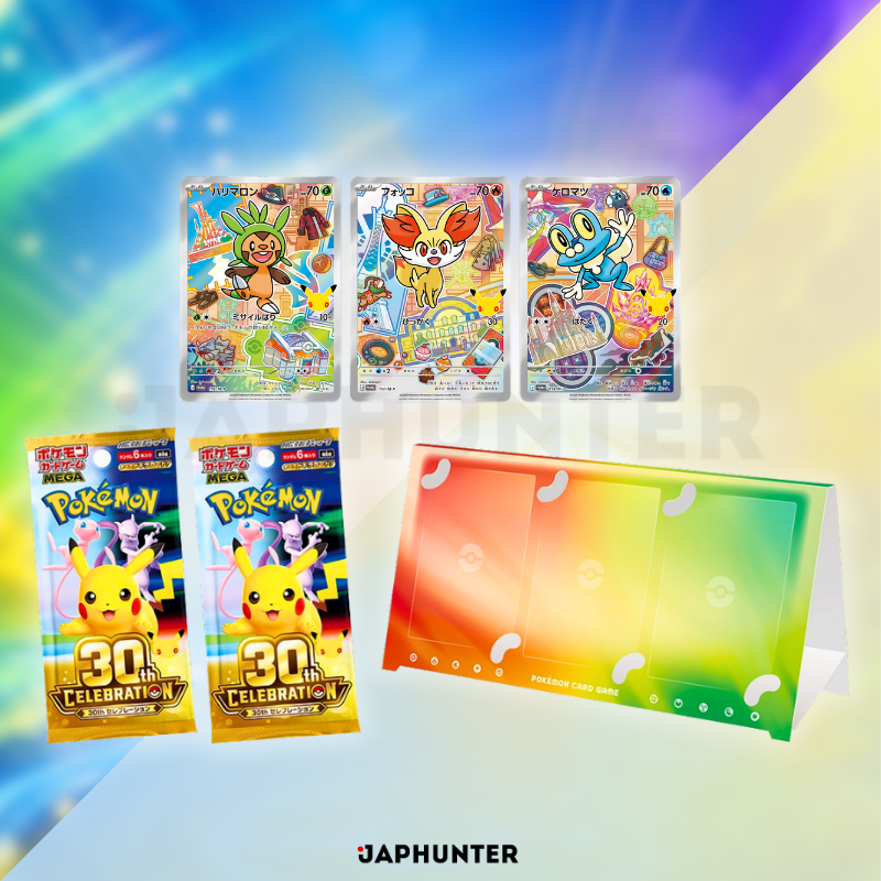 Pokémon Card Game MEGA – 30th CELEBRATION Card Set | Japanese Edition