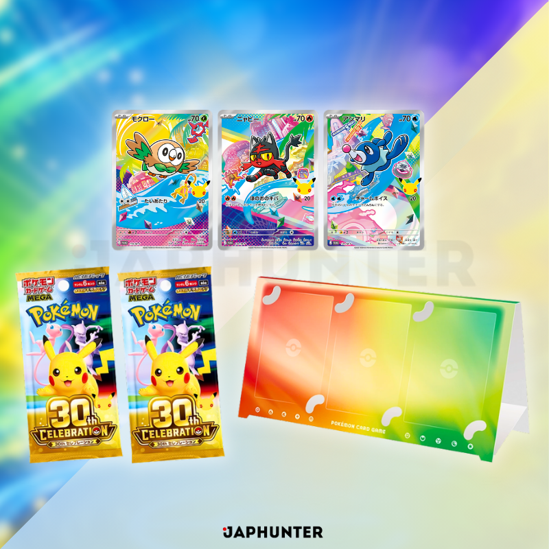 Pokémon Card Game MEGA – 30th CELEBRATION Card Set | Japanese Edition