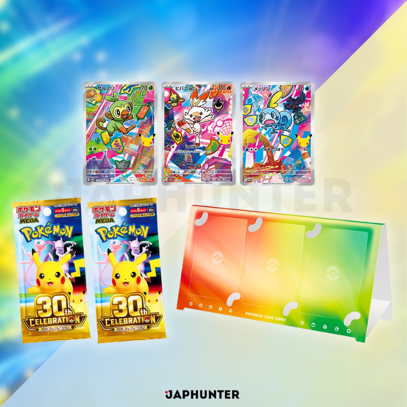 Pokémon Card Game MEGA – 30th CELEBRATION Card Set | Japanese Edition