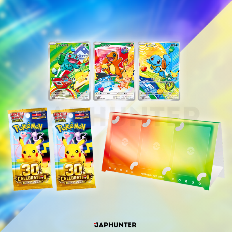 Pokémon Card Game MEGA – 30th CELEBRATION Card Set | Japanese Edition