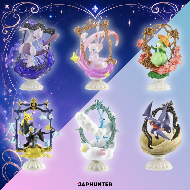 Pokémon Dekorative Rahmen-Kollektion 2 | Japanische Re-Ment Blind Box