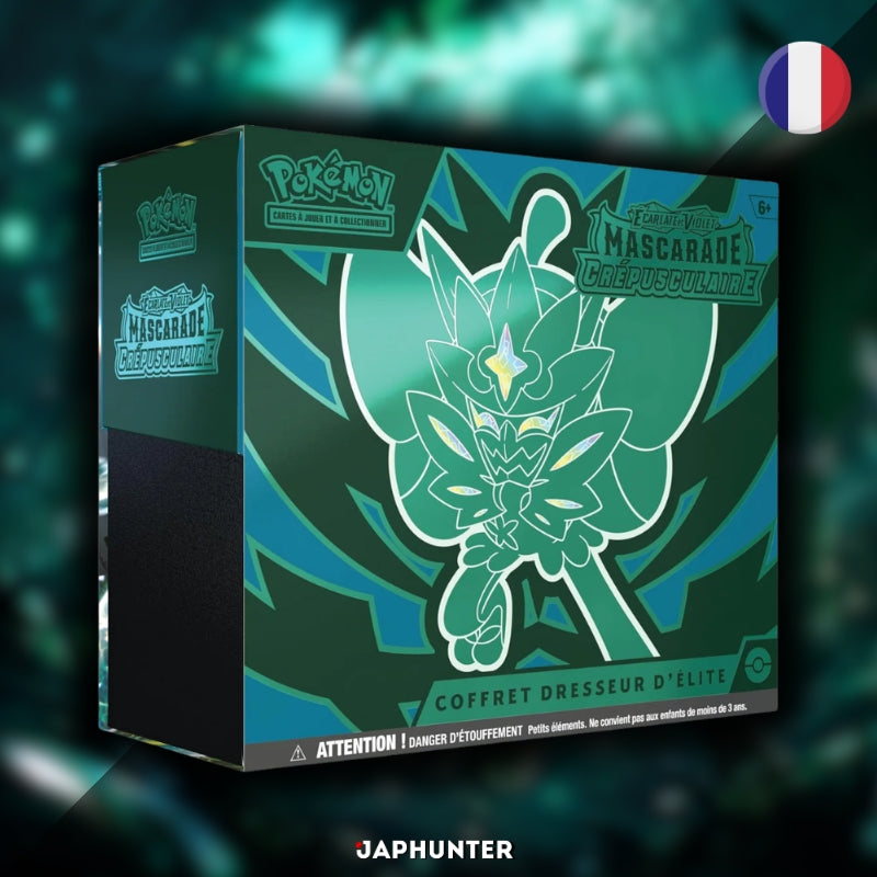 Pokémon Scarlet & Violet – Twilight Masquerade Elite Trainer Box (ETB) – French