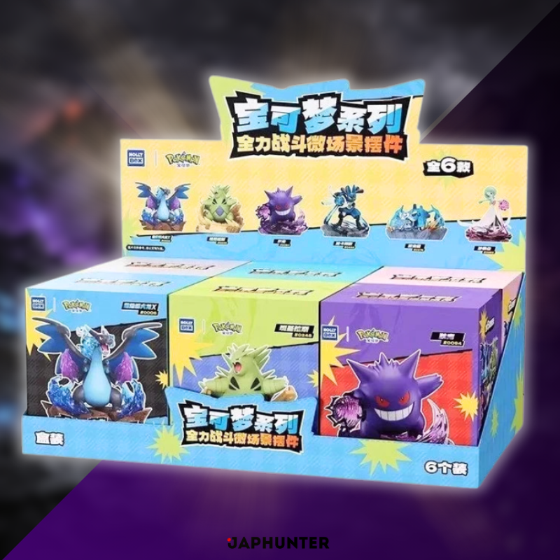 Série de blind box Pokémon Full Power Battle (CHN) | Figurine de collection chinoise scellée