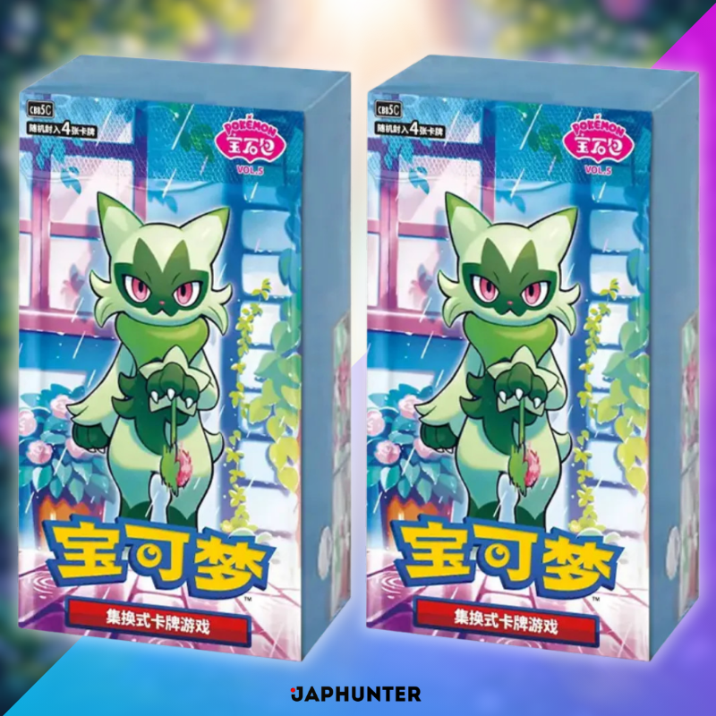 pokemon gem pack cards Pokémon Gem Pack Vol. 5 Booster Box Display (CHN) – JapHunter