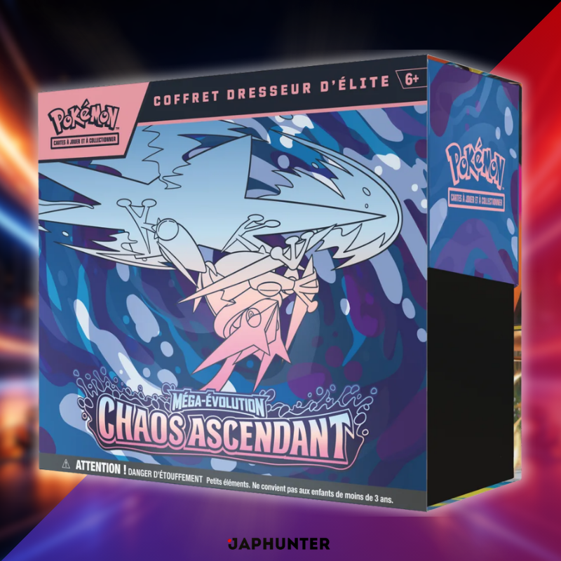 Pokémon Mega Evolution ME04 Chaos Rising Elite Trainer Box | French Edition