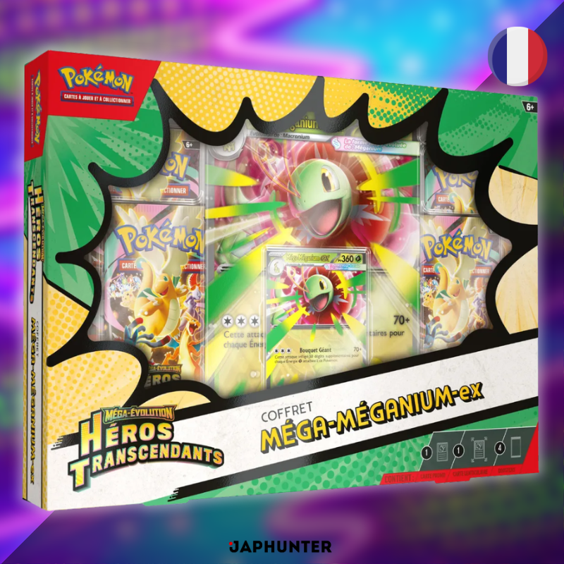 Pokémon – Mega Evolution ME2.5 Transcendent Heroes ex Box | French Edition (1 Random Box)