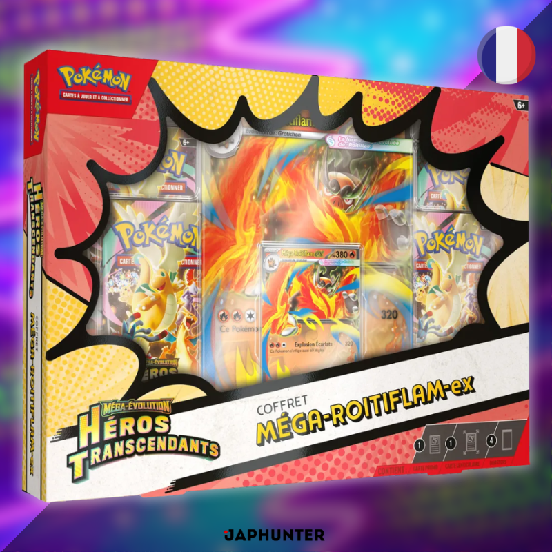 Pokémon Mega Evolution ME2.5 Transcendent Heroes ex Box | French Edition (1 Random Box)