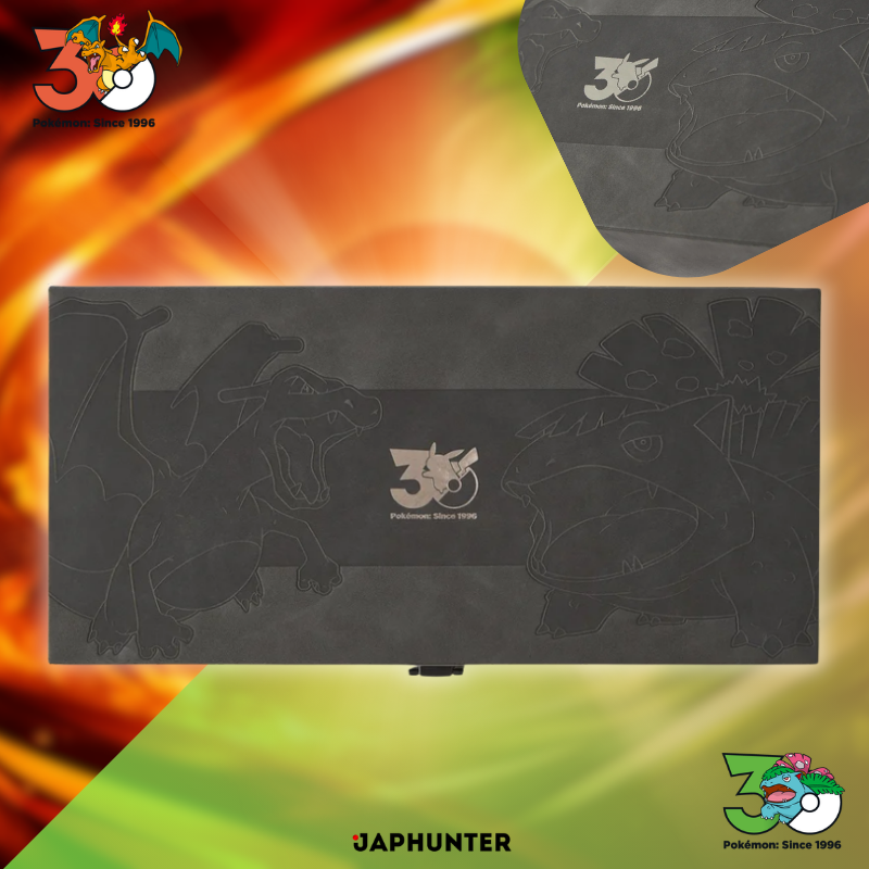 Pokémon 30th Anniversary Collector Set (Kanto Starters + Crystal Orbs) and digital Games Green Leaf and Fire red