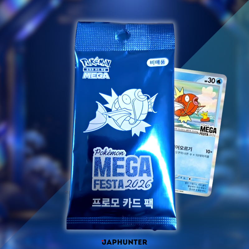 Pokémon MEGA FESTA 2026 Promo Card Pack – Korean Exclusive