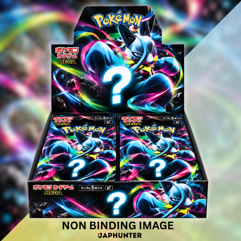 Pokémon MEGA – Aura Seeker Booster Box Display (M7) | Japanische Ausgabe