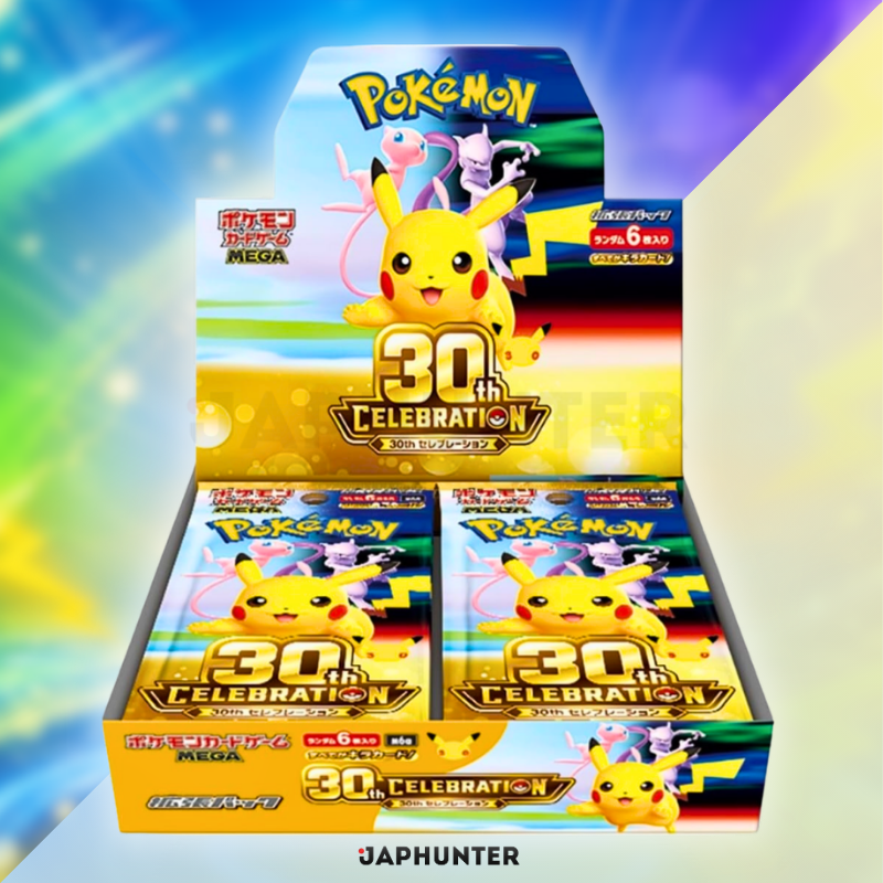 Pokémon MEGA – 30th CELEBRATION Booster Box Display (M6a) | Japanese Edition