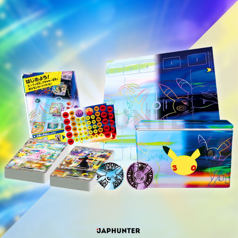 Pokémon MEGA – Coffret Premium 30e ANNIVERSAIRE Mentali et Noctali | Édition japonaise