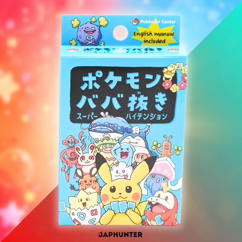 Pokémon Old Maid Card Deck Blue & Red Set | Japanese Edition