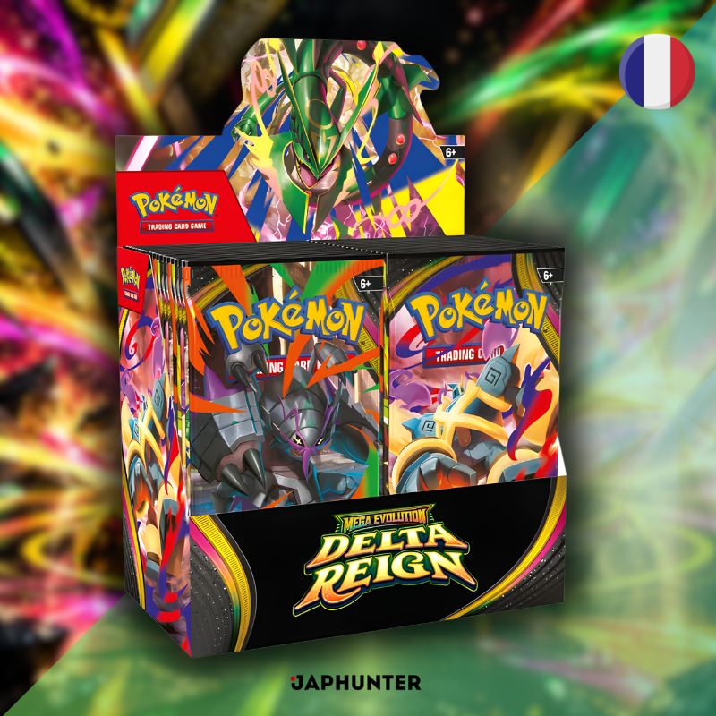 Pokémon Règne Delta ME06 | Display 36 Boosters Méga-Évolution | Édition Française