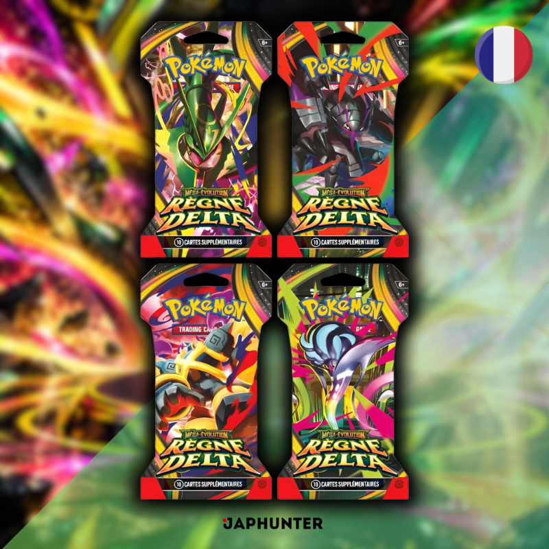 Pokémon Règne Delta ME06 | Pack Blister 1 Booster Aléatoire | Édition Française