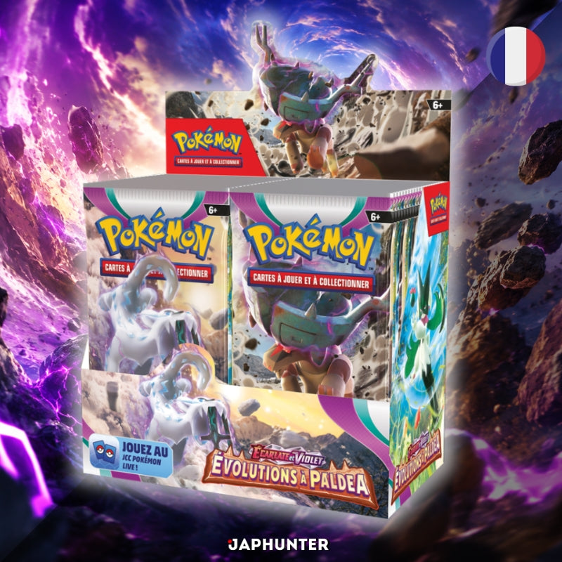 Pokémon Scarlet & Violet – Paldea Evolved Booster Box (36 Packs) – French