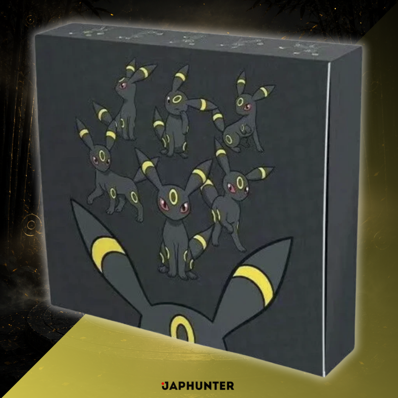 Pokémon Soleil & Lune Coffret Cadeau Collection Évoli GX Noctali (6 Boosters) | Édition Chinois Simplifié | Scellé