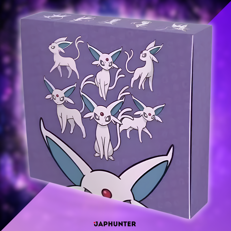 Pokémon Soleil et Lune Coffret cadeau Evoli GX Mentali Collection (6 paquets) | Édition Chinois simplifié | Scellé