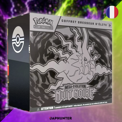 Pokémon Mega Evolution—Pitch Black ME05 Elite Trainer Box | French Edition
