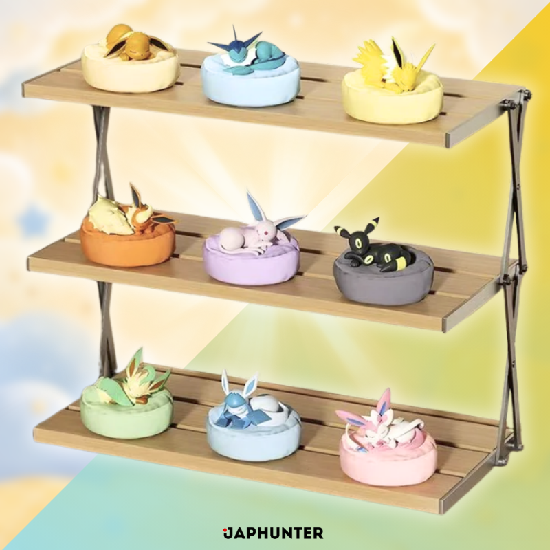 Pokémon TopToy Eevee en position de sommeil – Série Blind Box (CHN) | Figurine de collection chinoise scellée