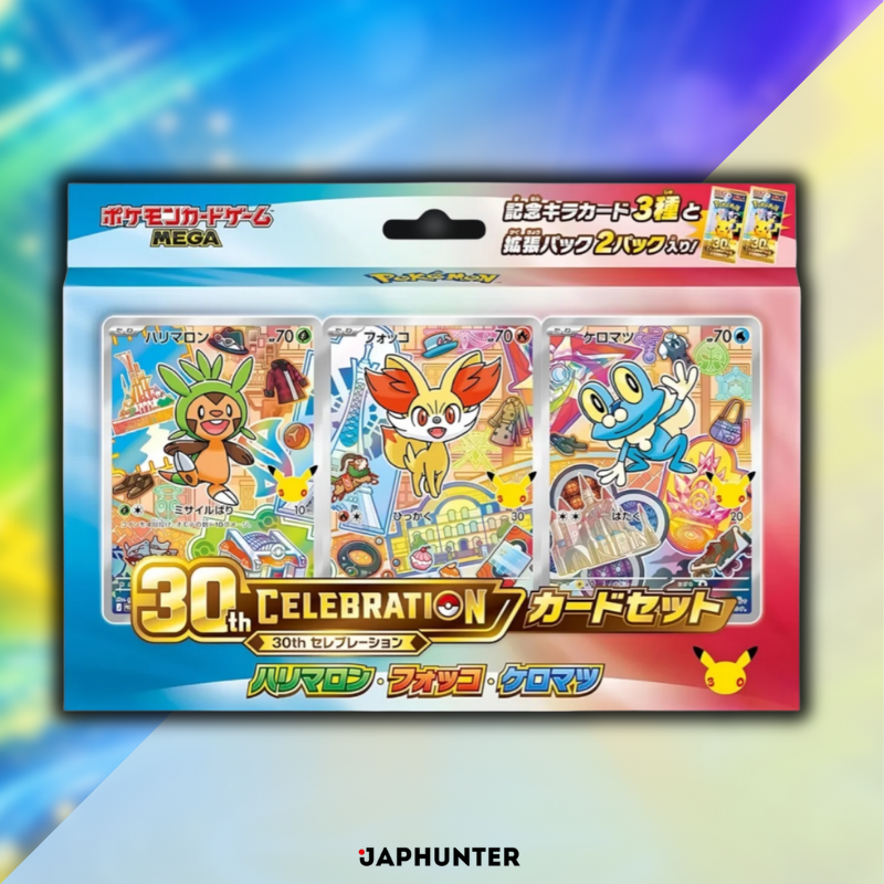 Pokémon Card Game MEGA – 30th CELEBRATION Card Set | Japanese