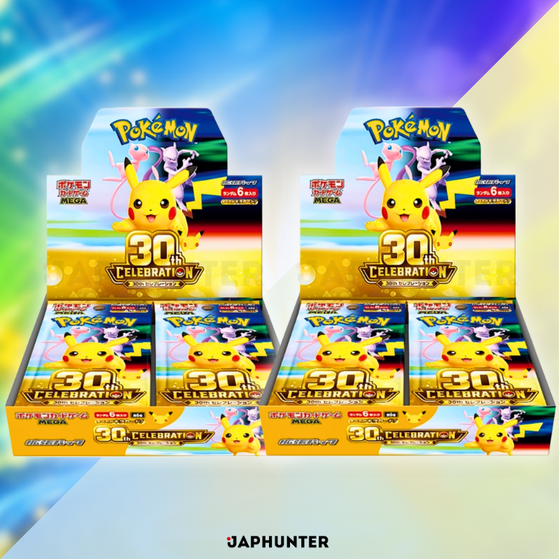 Pokémon MEGA – 30th CELEBRATION Booster Box Display (M6a) | Japanese Edition