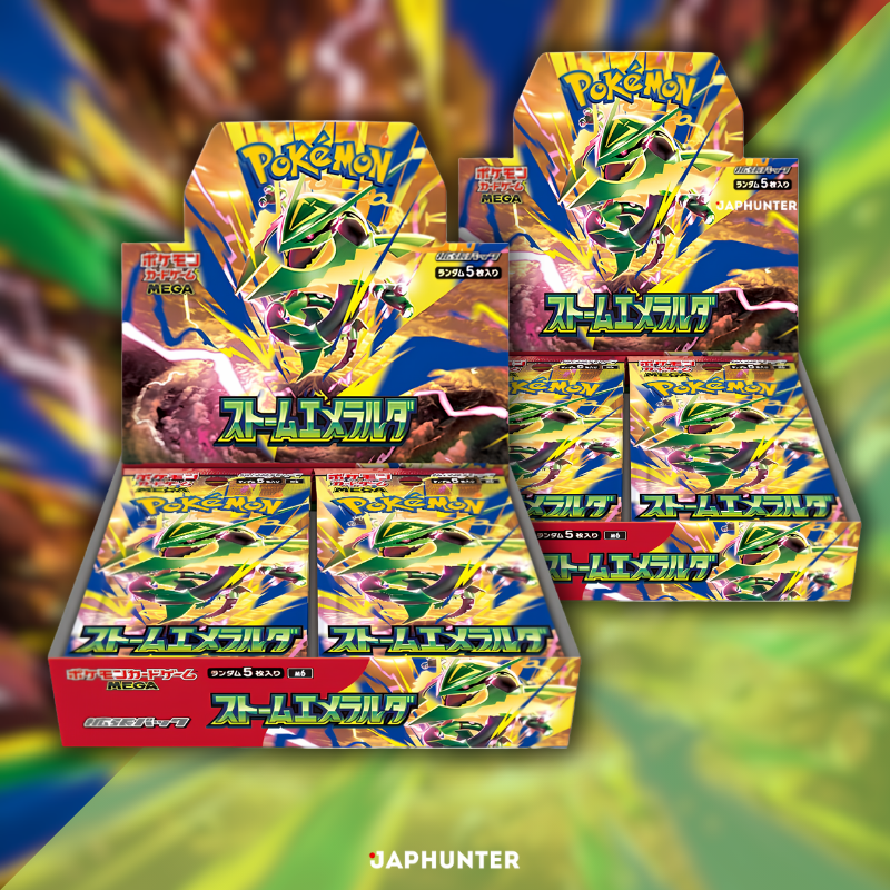 Pokémon MEGA - Storm Emeralda Booster Box Display (M6)