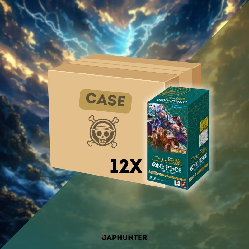 One Piece OP-08 Two Legends Japanese Booster Box Display