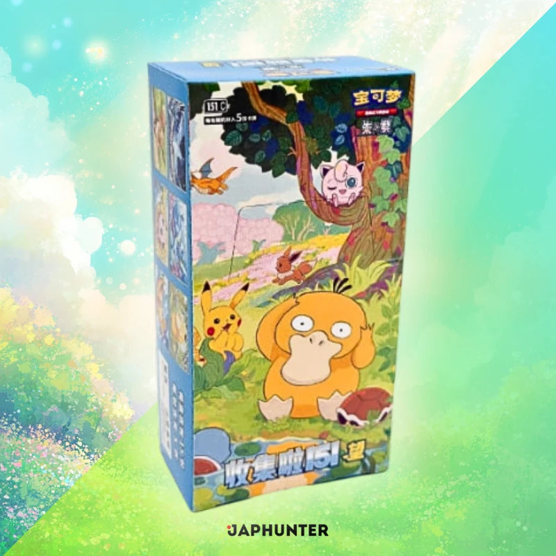 Pokémon 151 Set 2 – Hope Slim Simplified Chinese Booster Box Display