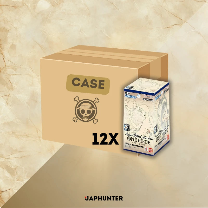 One Piece EB-02 Anime 25th Collection Japanese Booster Box Display – JapHunter
