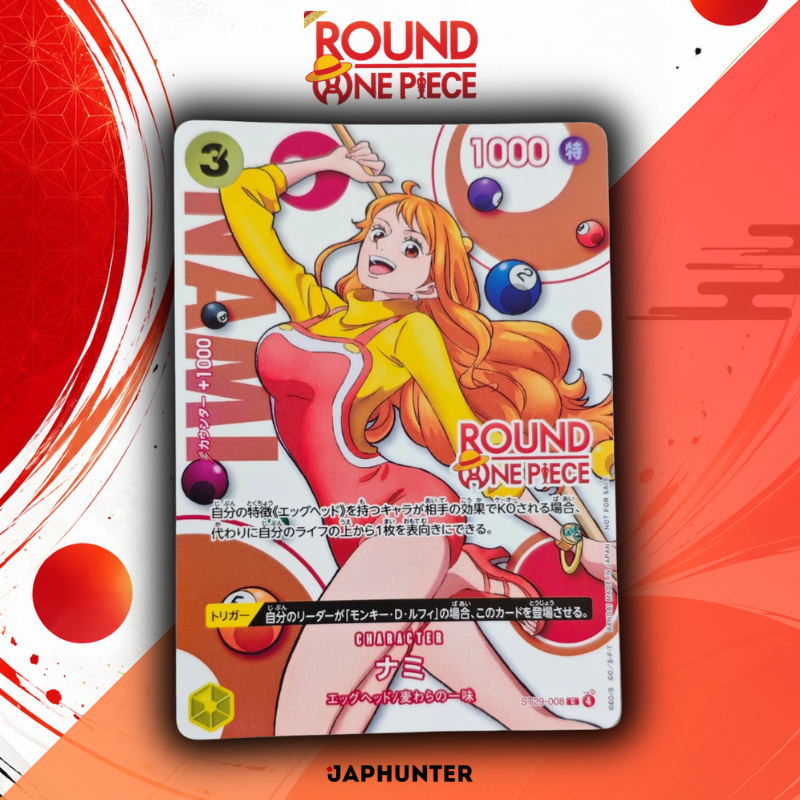 ONE PIECE Card Game ROUND1 Promotion Card – Japanese Version