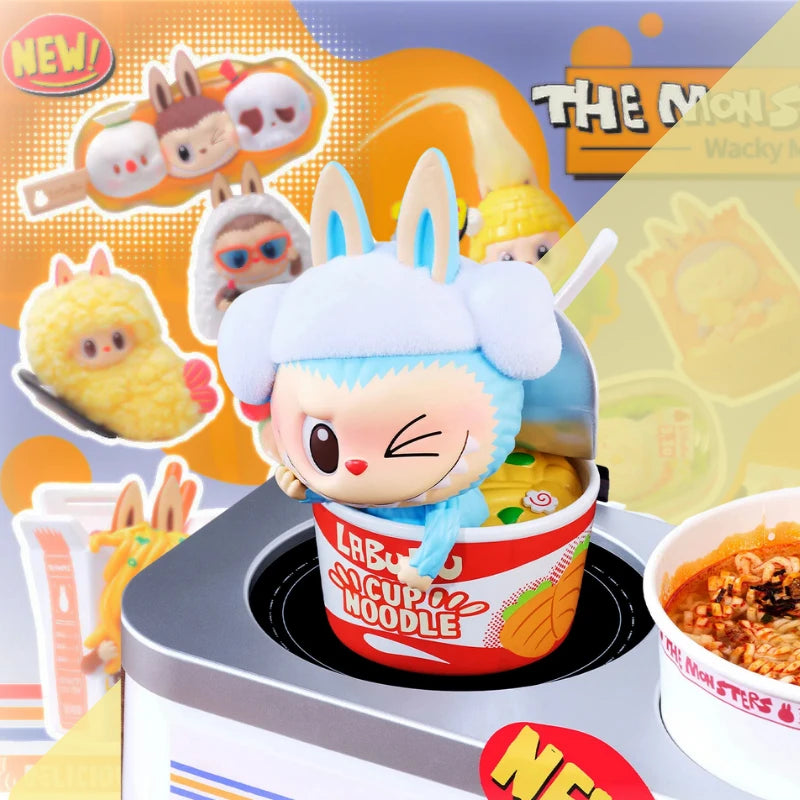 POP MART LABUBU – Coffret mystère de la série Monsters Wacky Mart par Pop Mart (Officiel)