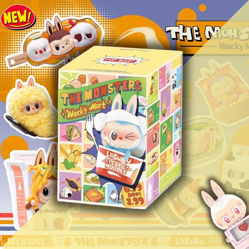 POP MART LABUBU – Coffret mystère de la série Monsters Wacky Mart par Pop Mart (Officiel)