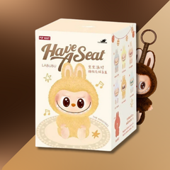 (RESERVATION) POP MART LABUBU – Have A Seat Plush Pendant Blind Box (Official Product)