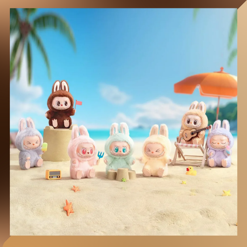 (RESERVATION) POP MART LABUBU – Have A Seat Plush Pendant Blind Box (Official Product)