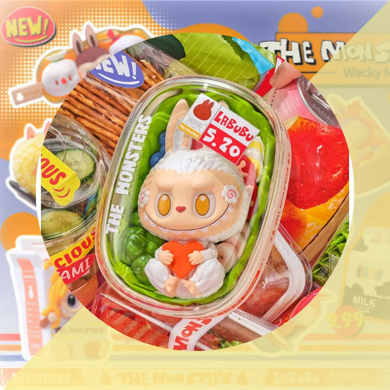 POP MART LABUBU – Coffret mystère de la série Monsters Wacky Mart par Pop Mart (Officiel)