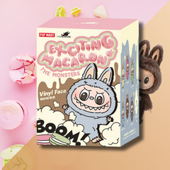(RESERVATION) LABUBU Exciting Macaron - Vinyl Face Blind Box | Official Pop Mart Collectible