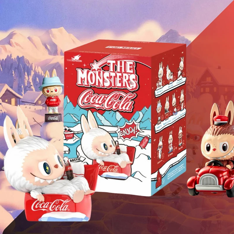 POP MART LABUBU The Monsters × Coca-Cola – Coffret officiel Pop Mart (édition limitée)