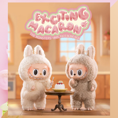 (RESERVATION) LABUBU Exciting Macaron - Vinyl Face Blind Box | Official Pop Mart Collectible