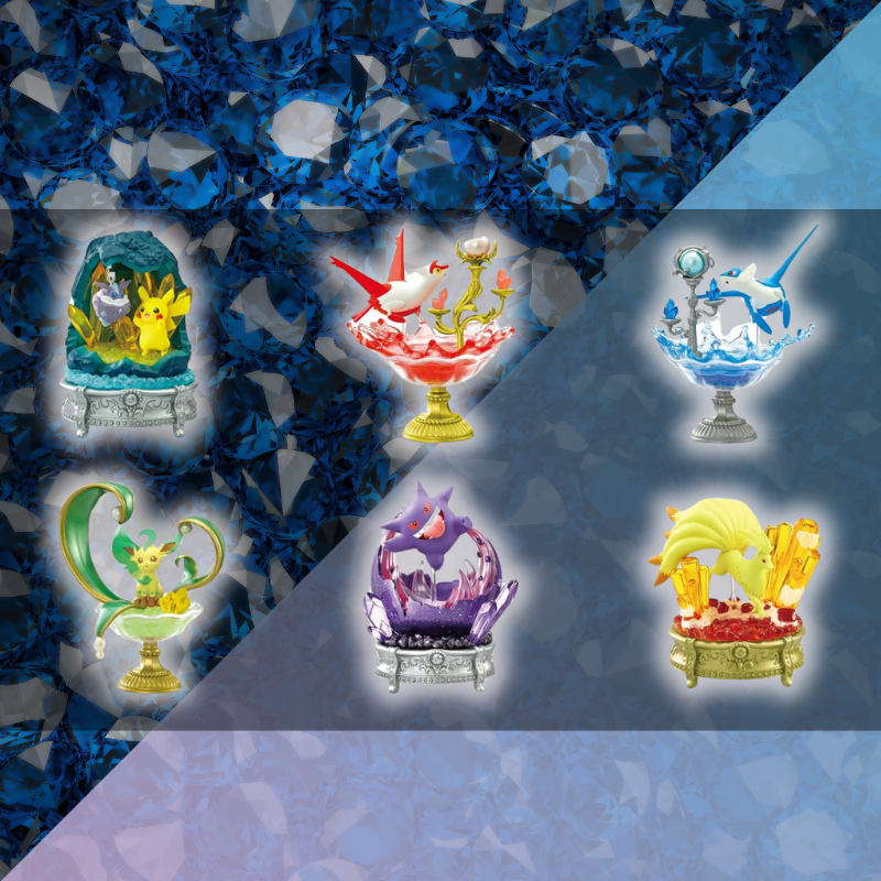 Pokémon Re-Ment Gemstone Collection: Shining Miracle of Mystery – Official (1x Random)